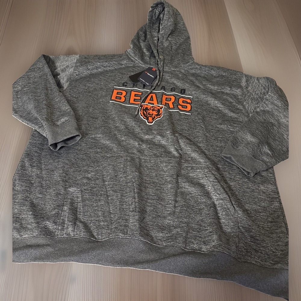 Men's Fanatics Chicago Bears Space-Dye Performance Pullover Hoodie